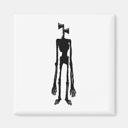 Scary Siren Meme Gamer Kids Boys Girls Xmas Gifts  Magneet (Voorkant)