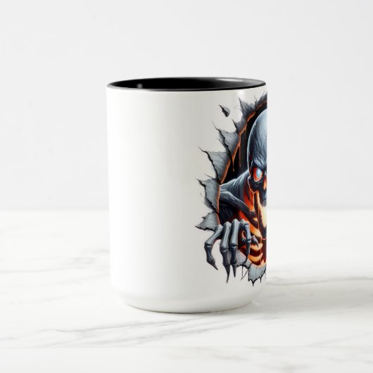 scary skelet mok (Midden)