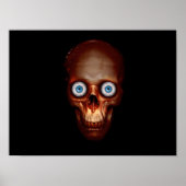 scary skelet poster (Voorkant)