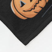 Scary Skeleton Giraffe voor Ghosts Halloween Fleece Deken (Hoek)