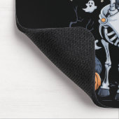 Scary Skeleton Giraffe voor Ghosts Halloween Muismat (Hoek)