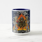 Scary Skeleton in nachtelijke Mok (Midden)