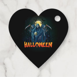 Scary Skeleton Night Halloween, Mijn Halloween Moo Bedankjes Labels