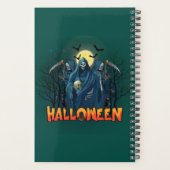 Scary Skeleton Night Halloween, Mijn Halloween Moo Planner (Achterkant)