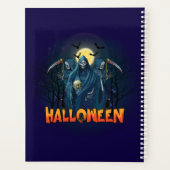 Scary Skeleton Night Halloween, Mijn Halloween Moo Planner (Achterkant)