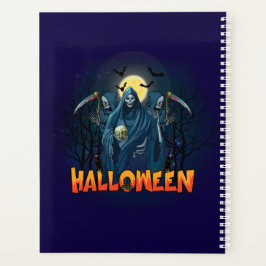 Scary Skeleton Night Halloween, Mijn Halloween Moo Planner