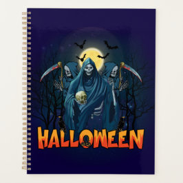Scary Skeleton Night Halloween, Mijn Halloween Moo Planner