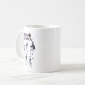 Scary Skeletons Party Koffiemok (Voorkant links)