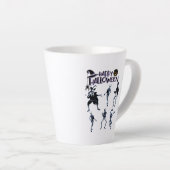 Scary Skeletons Party Latte Mok (Rechterhoek)