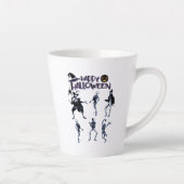 Scary Skeletons Party Latte Mok (Rechts)