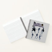 Scary Skeletons Party Notitieboek (Binnen)