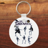 Scary Skeletons Party Sleutelhanger (Voorkant)