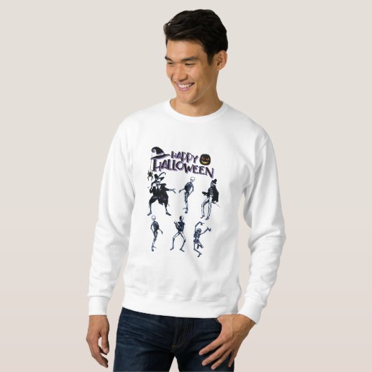 Scary Skeletons Party Trui (Voorkant volledig)