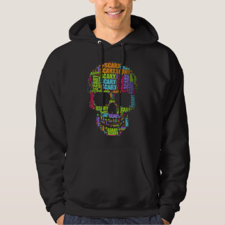 Scary Skull Scary Halloween Hoodie