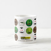 Scary Smile - Classic Monsters - marmer Koffiemok (Center)