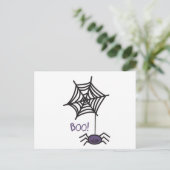 Scary Spider Briefkaart (Staand voorkant)