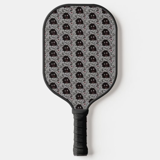 Scary Spider Pickleball Paddle (Voorkant)