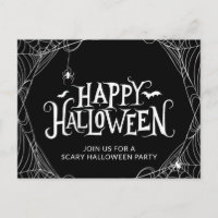 Scary Spider Web Halloween Party