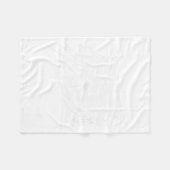 Scary Spider Web - Zwarte Weduwe Halloween Fleece Deken (Voorkant (Horizontaal))