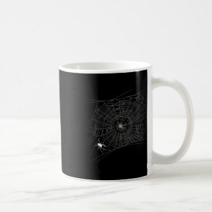 Scary Spider Web - Zwarte Weduwe Halloween Koffiemok