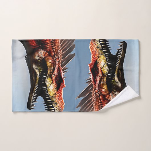 Scary Spinosaurus Dinosaur, Handdoek (Handdoek)