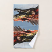 Scary Spinosaurus Dinosaur, Handdoek (Handdoek)