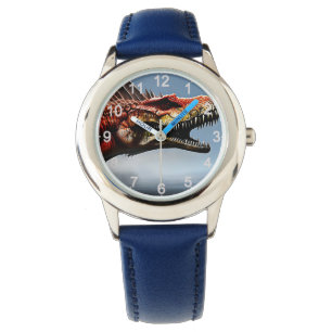 Scary Spinosaurus Dinosaur Horloge