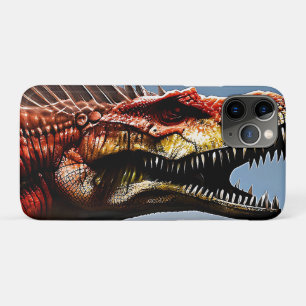 Scary Spinosaurus Dinosaur, iPhone Case