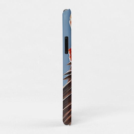 Scary Spinosaurus Dinosaur, iPhone Case (Achterkant/rechts)