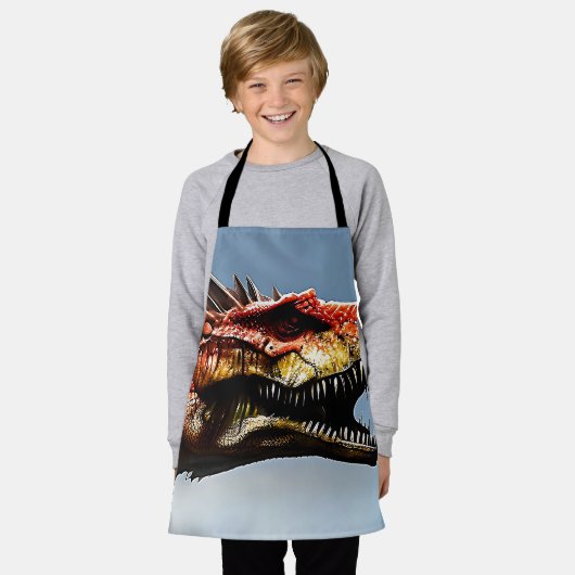 Scary Spinosaurus Dinosaur, Kinder Schort (Gedragen)