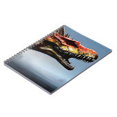 Scary Spinosaurus Dinosaur, Notitieboek (Linkerzijde)