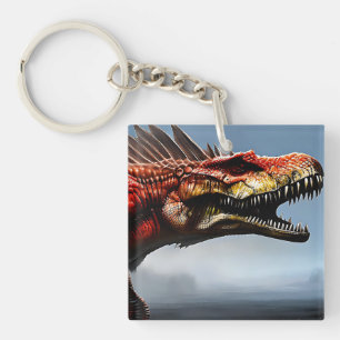 Scary Spinosaurus Dinosaur Sleutelhanger