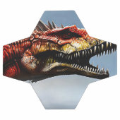 Scary Spinosaurus Dinosaur, Soccerball Voetbal (Enkel)