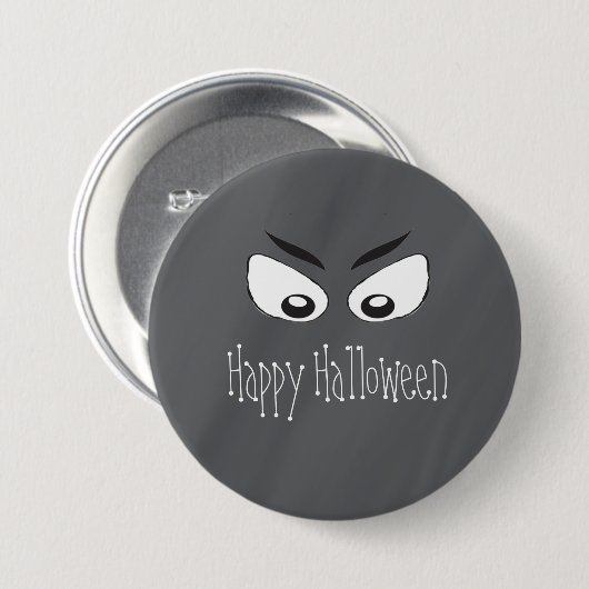Scary Spooky Eyes Ronde Button 7,6 Cm (Voorkant /achterkant)