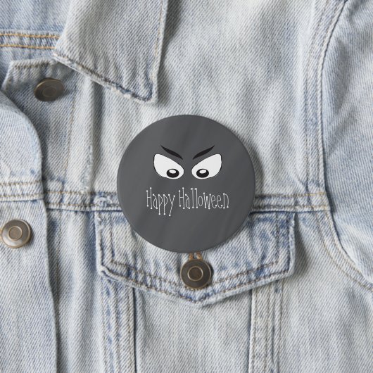 Scary Spooky Eyes Ronde Button 7,6 Cm (In situ)