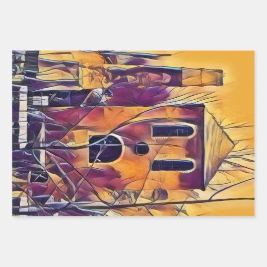 SCARY SPOOKY FUN INPAKPAPIER VEL (Voorkant 2)