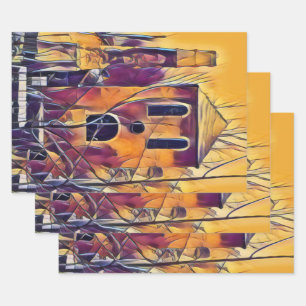 SCARY SPOOKY FUN INPAKPAPIER VEL