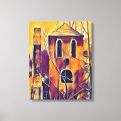 SCARY SPOOKY HALLOWEEN FUN CANVAS AFDRUK (Voorkant)