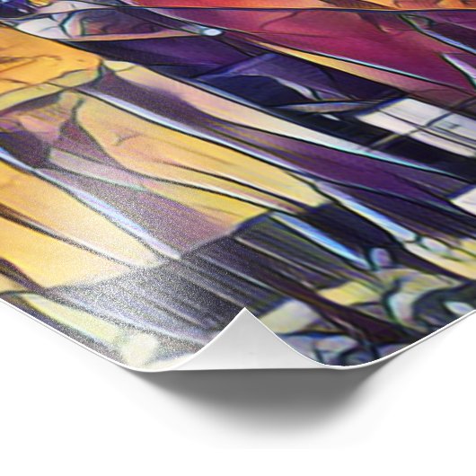 SCARY SPOOKY HALLOWEEN FUN FOTO AFDRUK (Hoek)