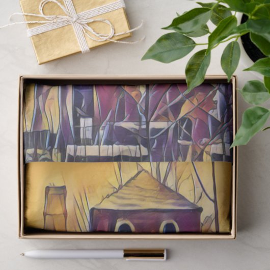 SCARY SPOOKY HALLOWEEN FUN TISSUEPAPIER (Geschenk)