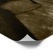 Scary Stairwell die Creepy Halloween Props gaat om Poster (Hoek)