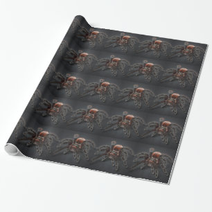 Scary Tarantula Spider Arachnofobie Cadeaupapier
