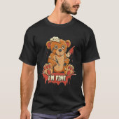 Scary Teddy Bear T-shirt (Voorkant)