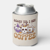 Scary Til I Get Coffee Blikjeskoeler (Blikje Voorkant)