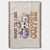 Scary Til I Get Coffee Deken (Voorkant Verticaal)