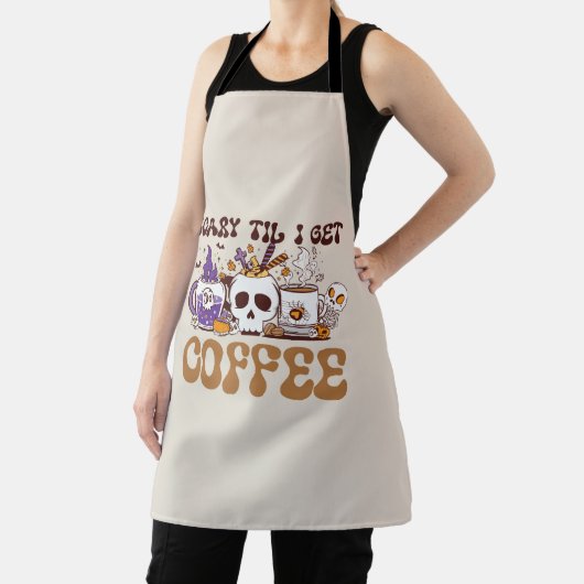 Scary Til I Get Coffee Schort (Insitu)