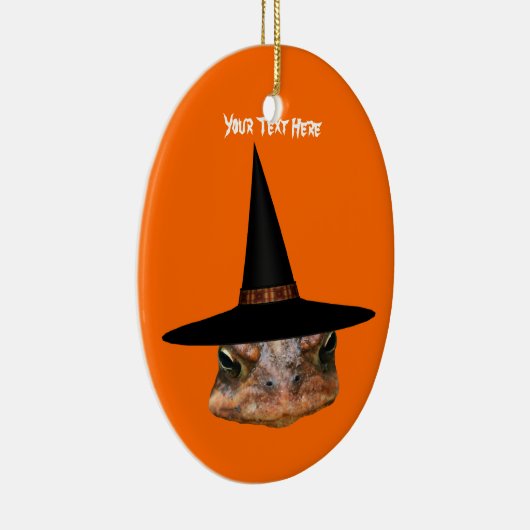 Scary Toad Face Halloween Ornament (Rechts)