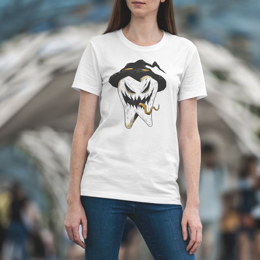 Scary Tooth Halloween T-shirt