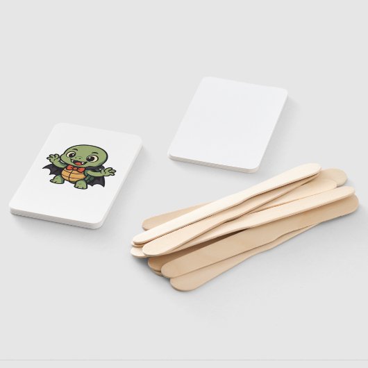 Scary turtle vampire Halloween Oversized T-Shirt Handwaaier (Niet-gemonteerd)