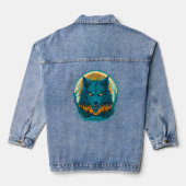 Scary Werewolf Denim Jacket (Achterkant)